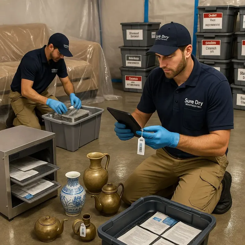 Content Protection and Restoration process in Long Beach, CA
