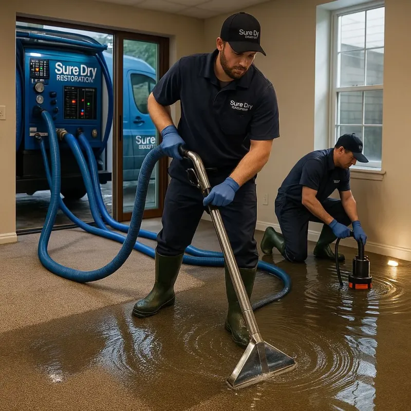 Water Extraction and Removal process in Long Beach, CA